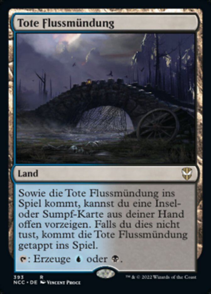Tote Flussmündung
