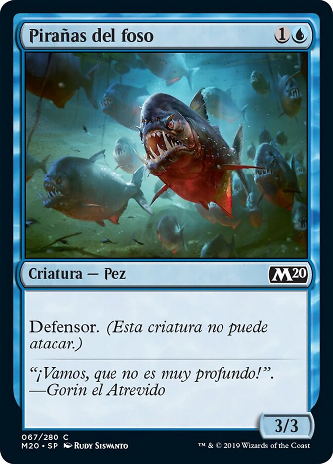 Pirañas del foso