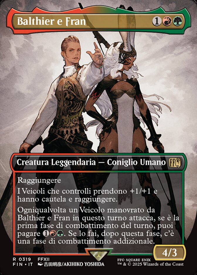 Balthier e Fran