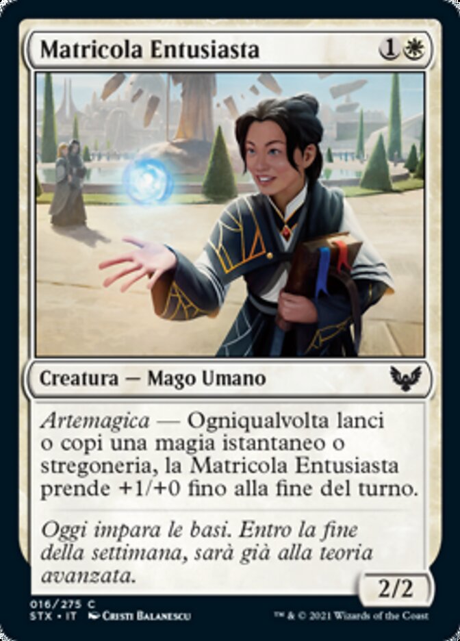 Matricola Entusiasta