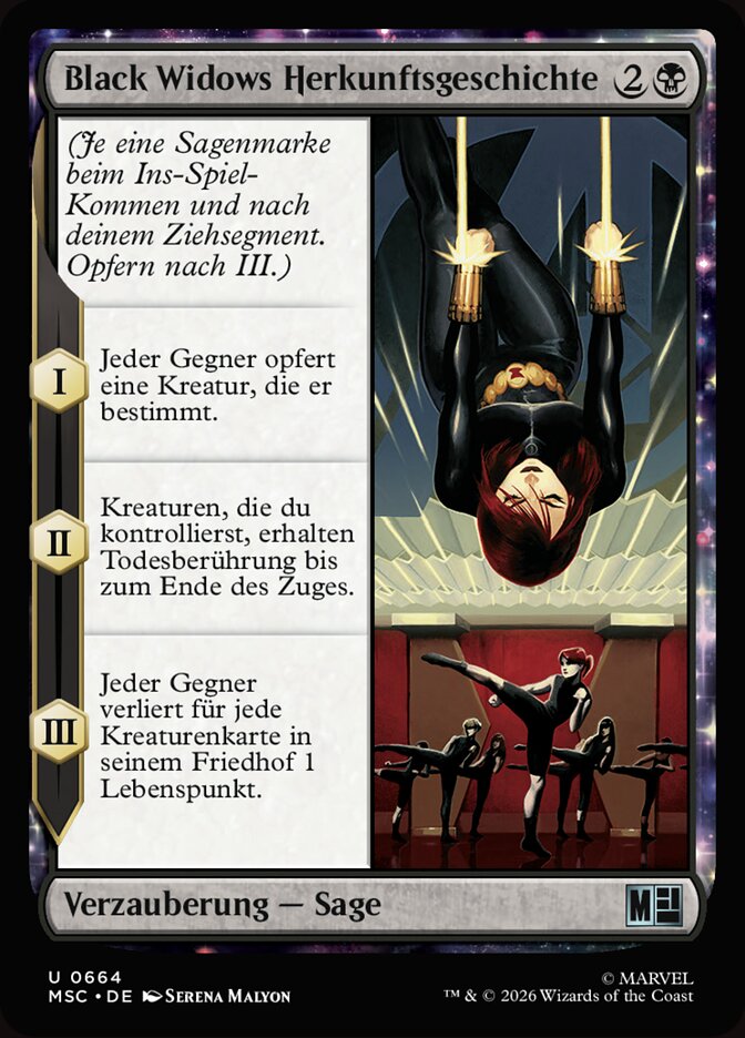 Black Widows Herkunftsgeschichte