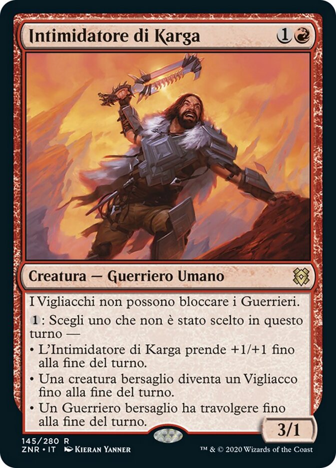 Intimidatore di Karga