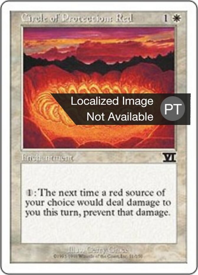 Círculo de Proteção: Vermelho