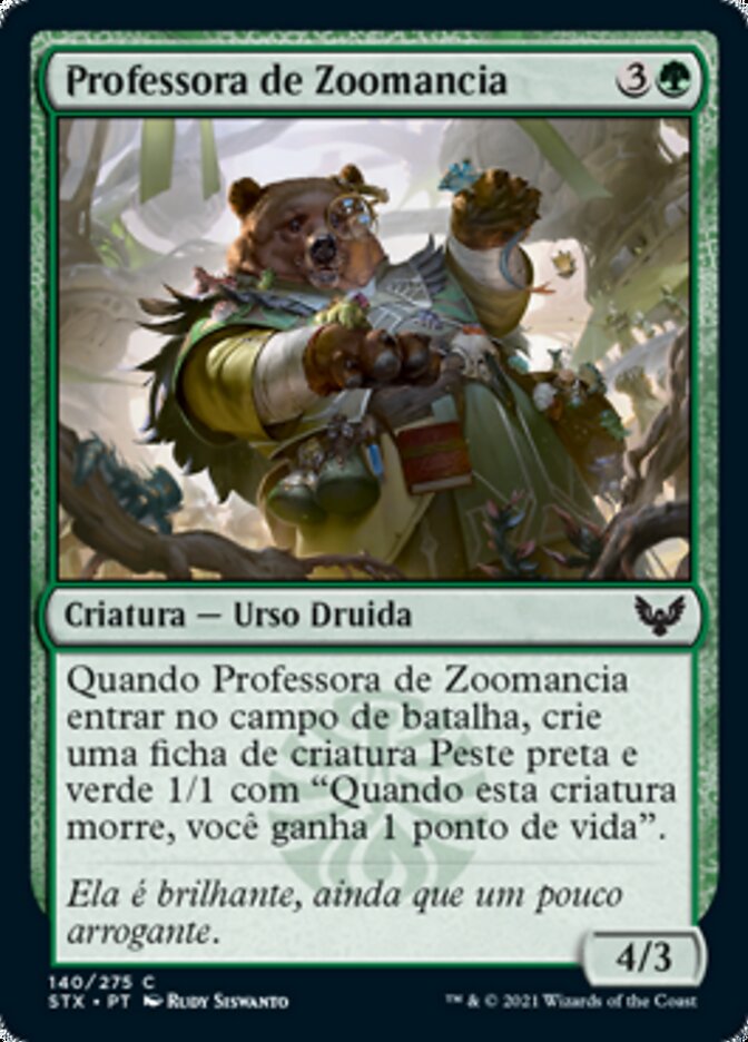 Professora de Zoomancia