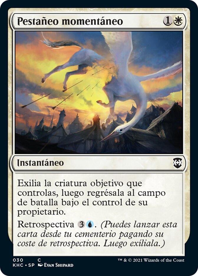 Pestañeo momentáneo