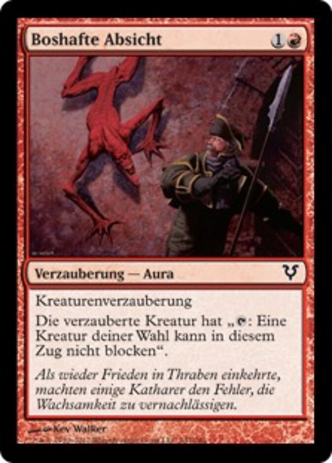 Boshafte Absicht