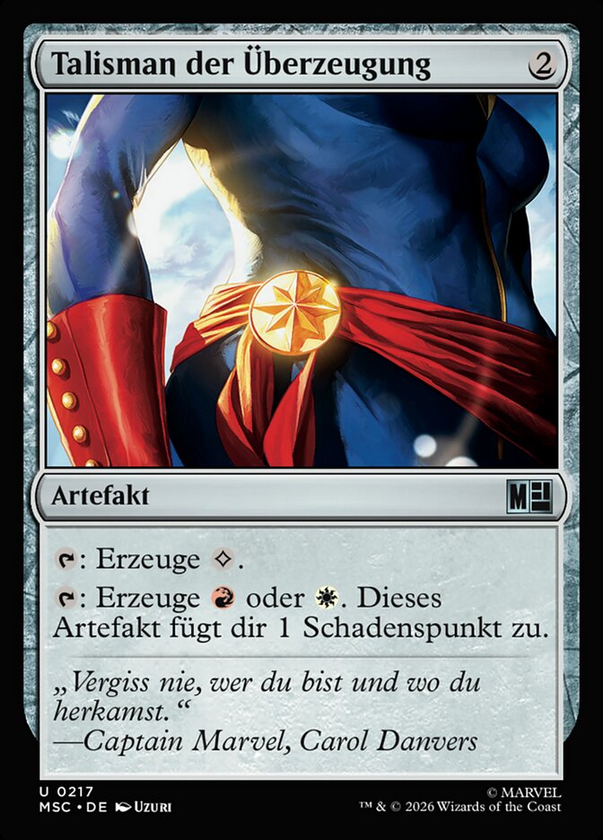 Talisman der Überzeugung