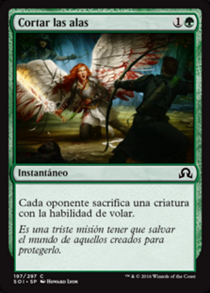 Cortar las alas