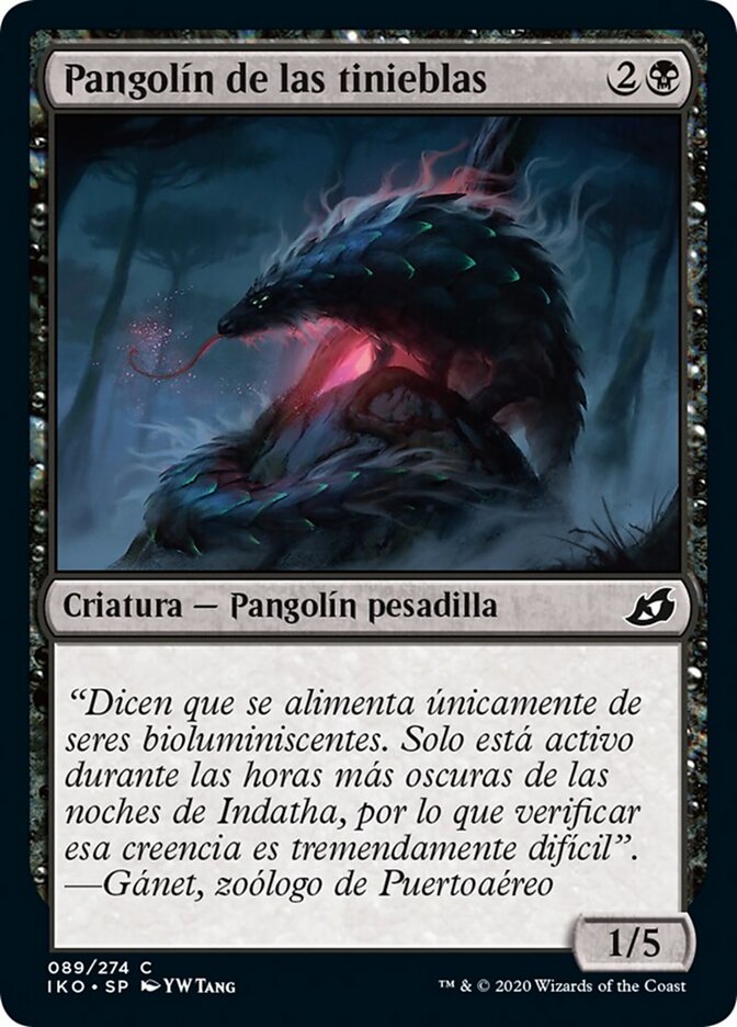 Pangolín de las tinieblas