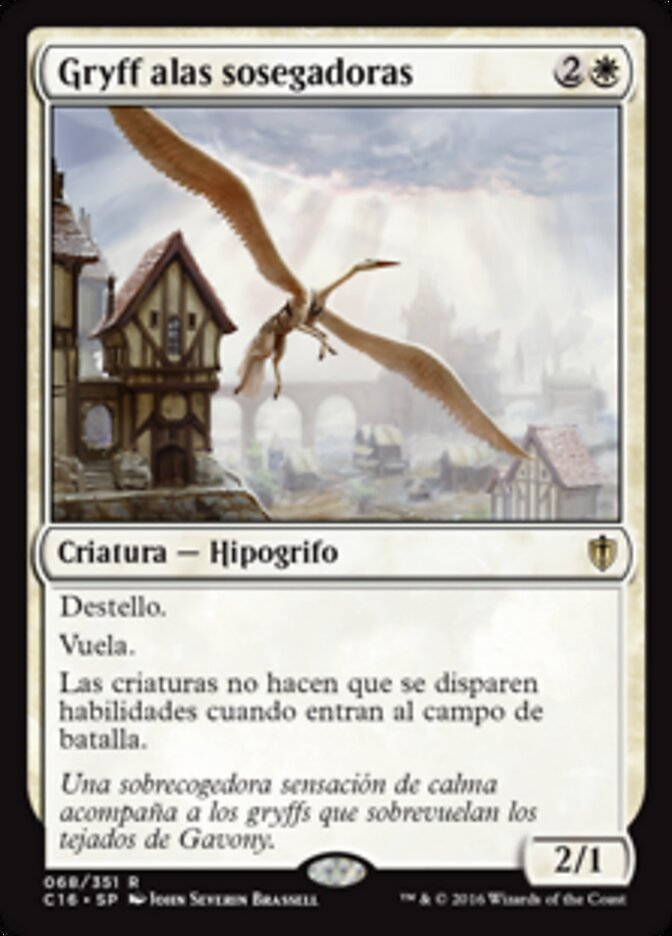 Gryff alas sosegadoras