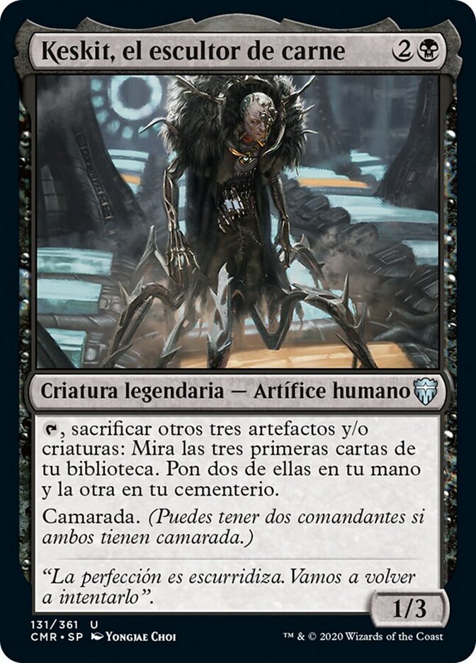 Keskit, el escultor de carne