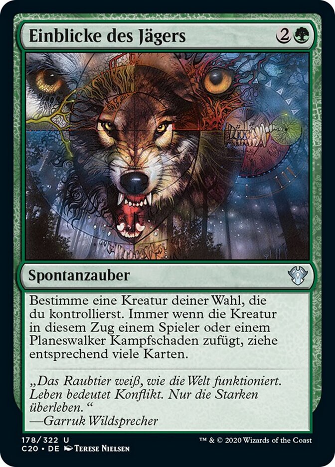 Einblicke des Jägers