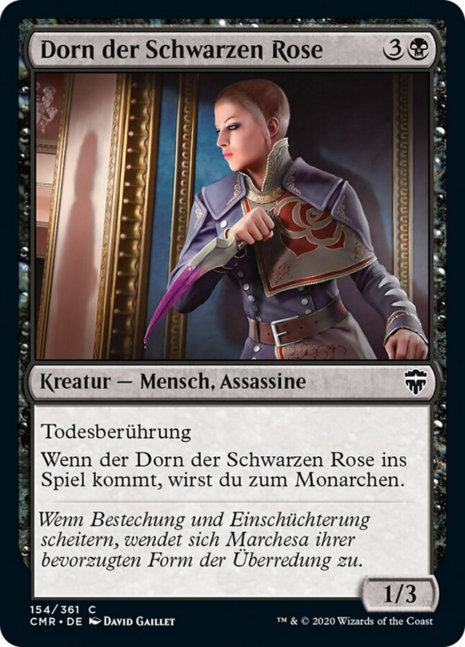 Dorn der Schwarzen Rose