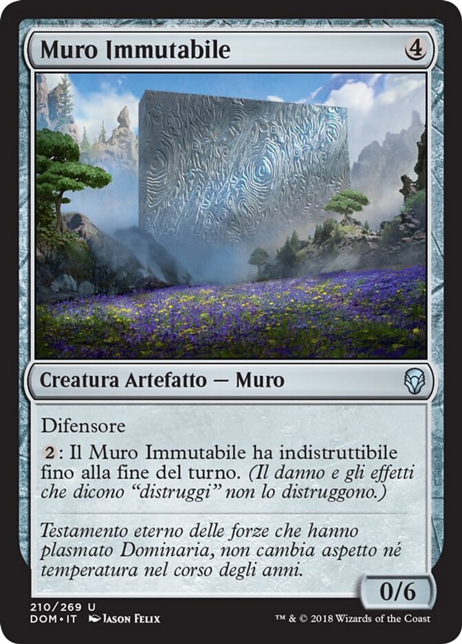 Muro Immutabile