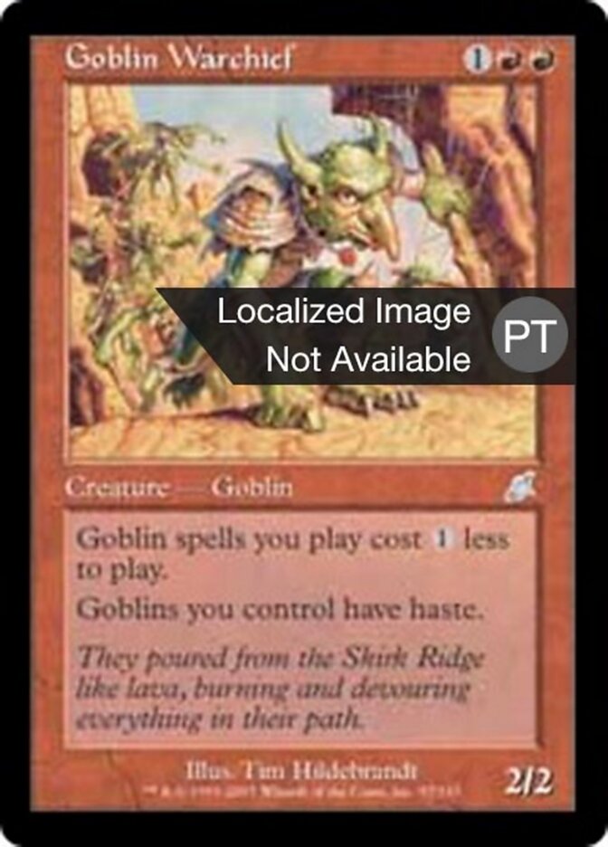 Comandante de Guerra Goblin