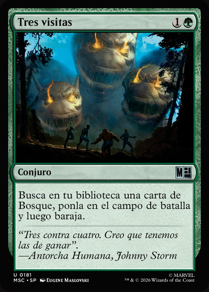 Tres visitas