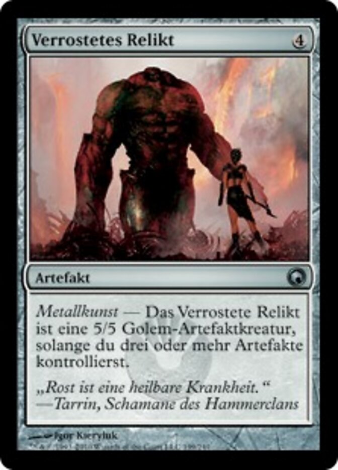 Verrostetes Relikt