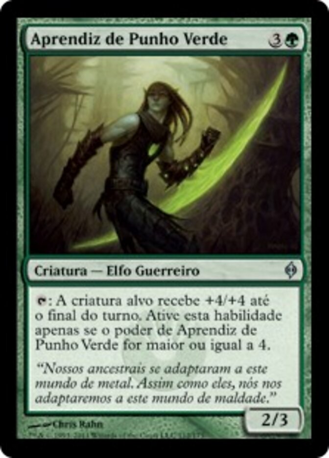 Aprendiz de Punho Verde