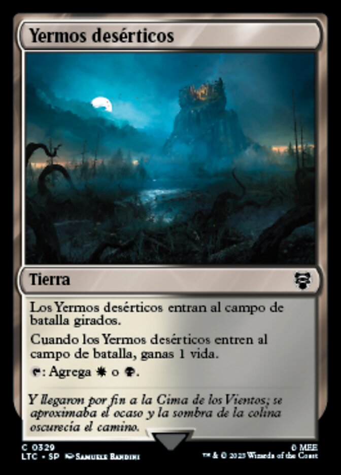Yermos desérticos