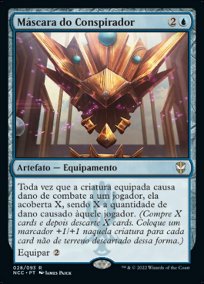 Máscara do Conspirador