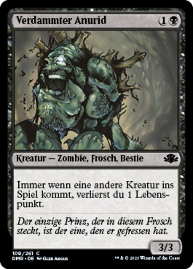 Verdammter Anurid