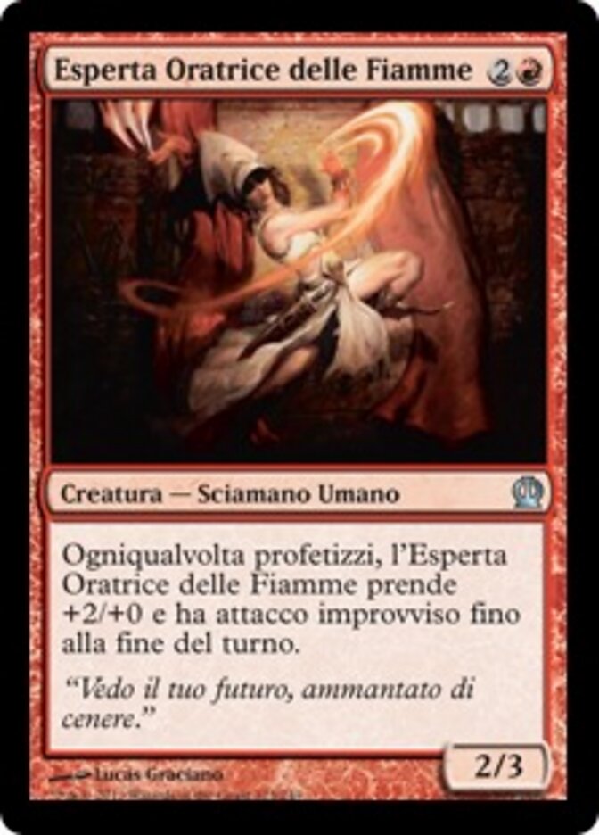 Esperta Oratrice delle Fiamme
