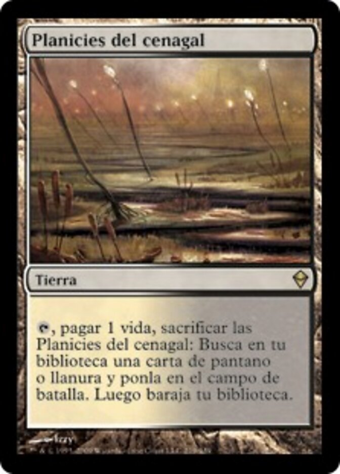 Planicies del cenagal
