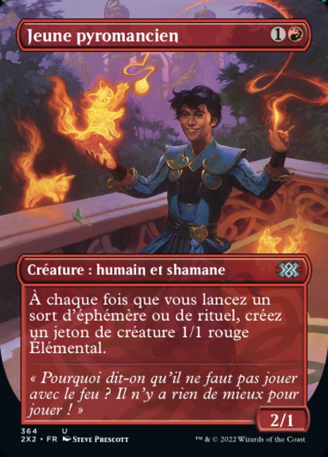 Jeune pyromancien