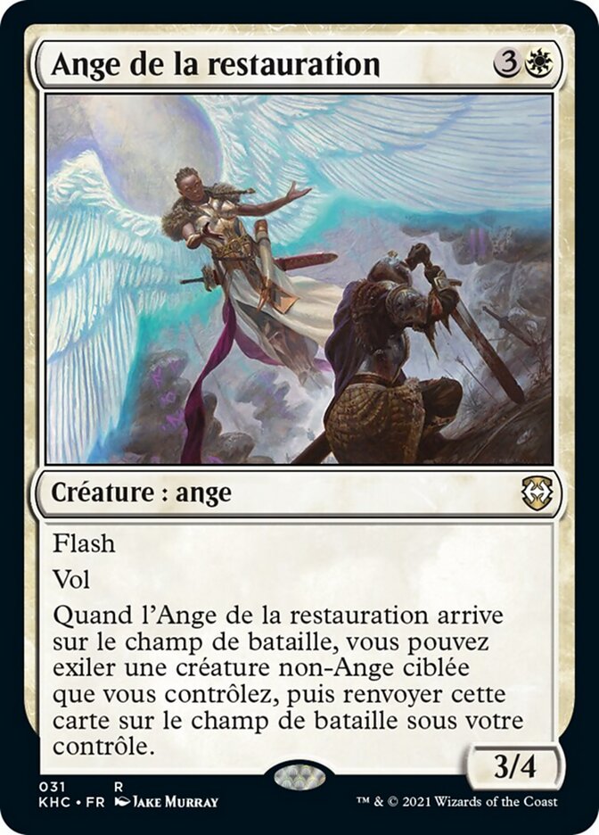 Ange de la restauration