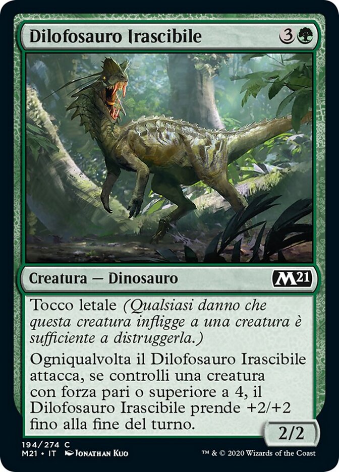 Dilofosauro Irascibile