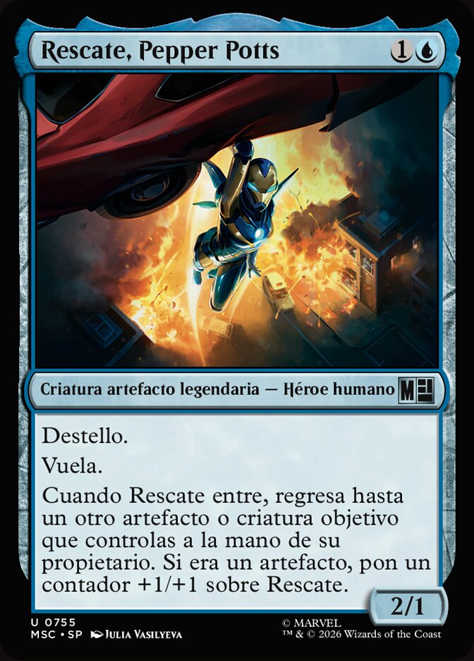 Rescate, Pepper Potts