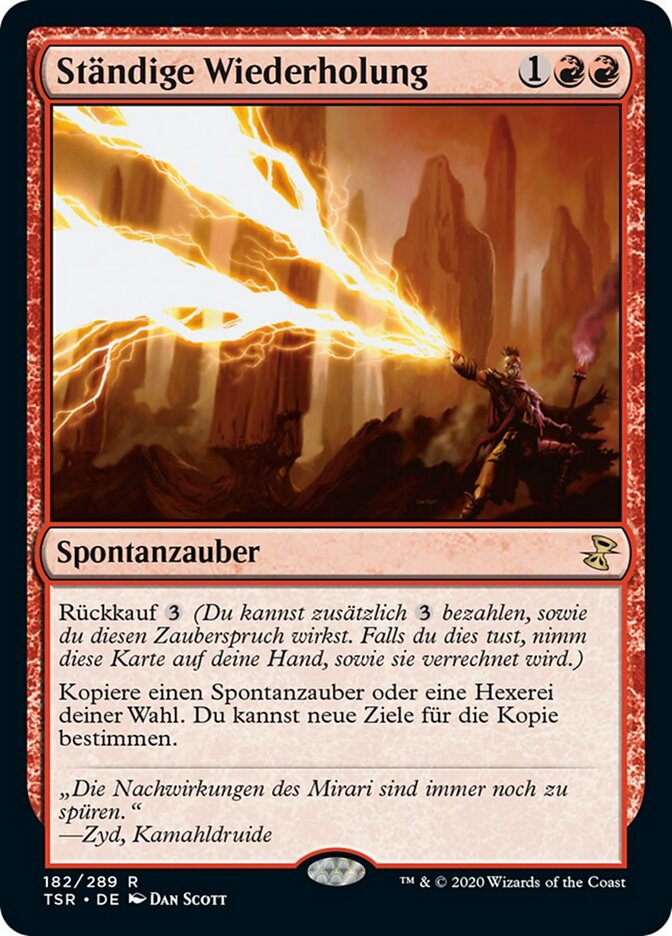 Ständige Wiederholung