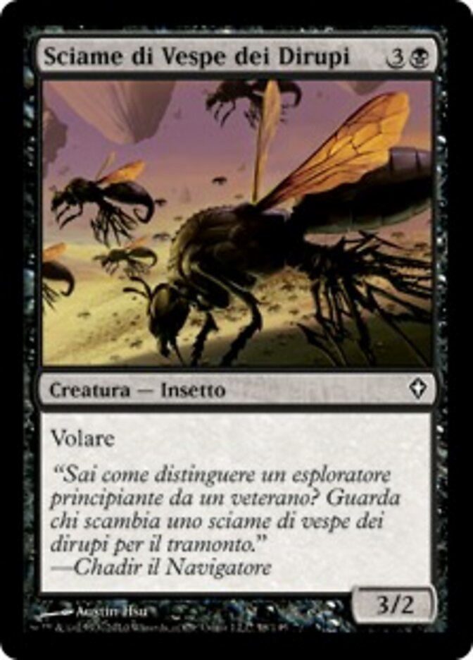Sciame di Vespe dei Dirupi