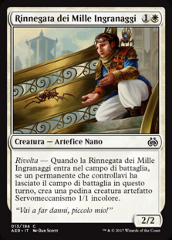Rinnegata dei Mille Ingranaggi