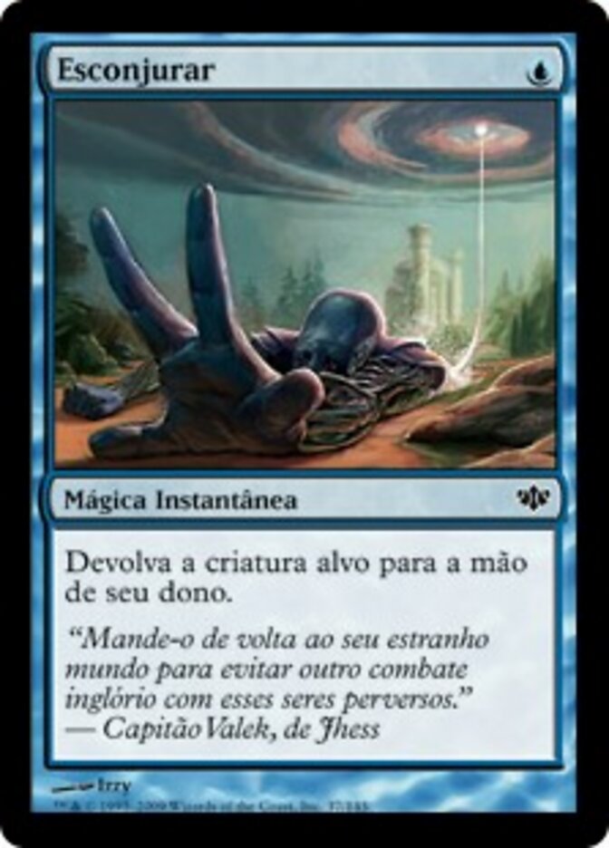Esconjurar