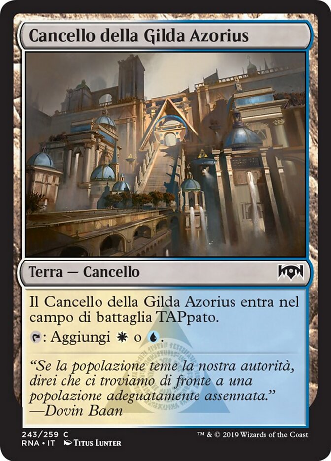 Cancello della Gilda Azorius
