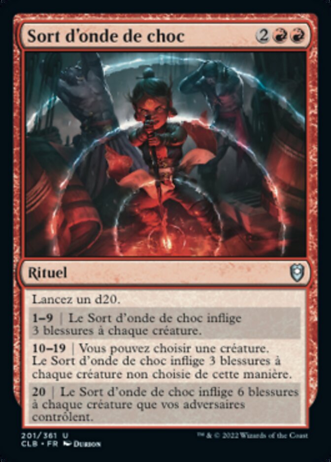 Sort d'onde de choc