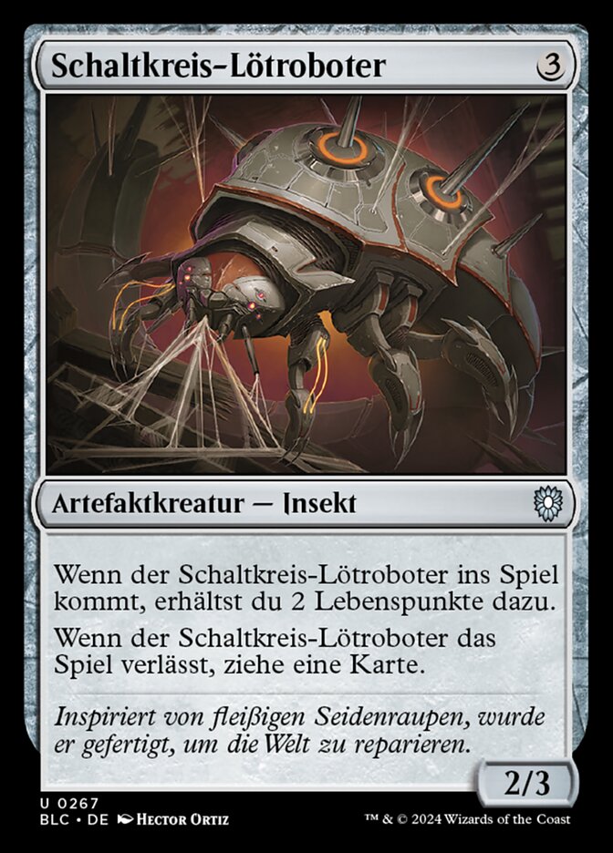 Schaltkreis-Lötroboter