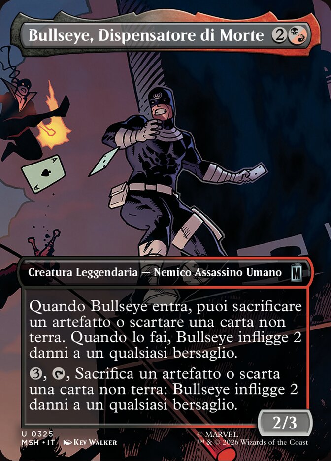 Bullseye, Dispensatore di Morte