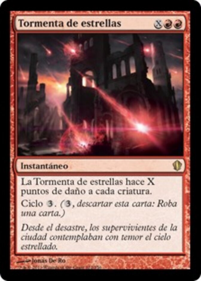 Tormenta de estrellas