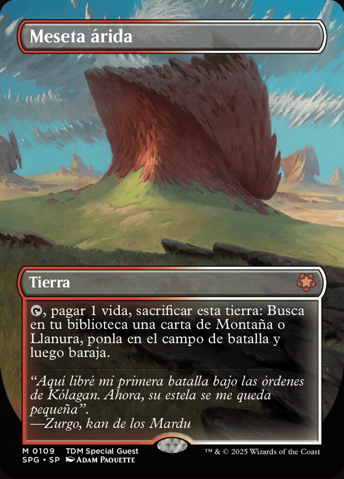 Meseta árida
