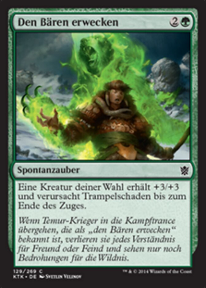 Den Bären erwecken