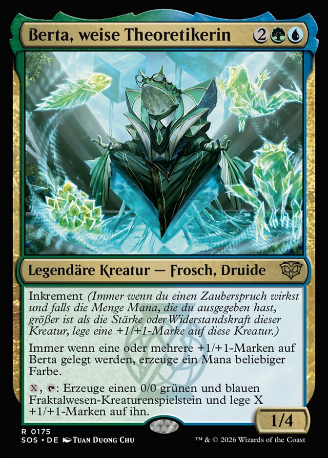 Berta, weise Theoretikerin