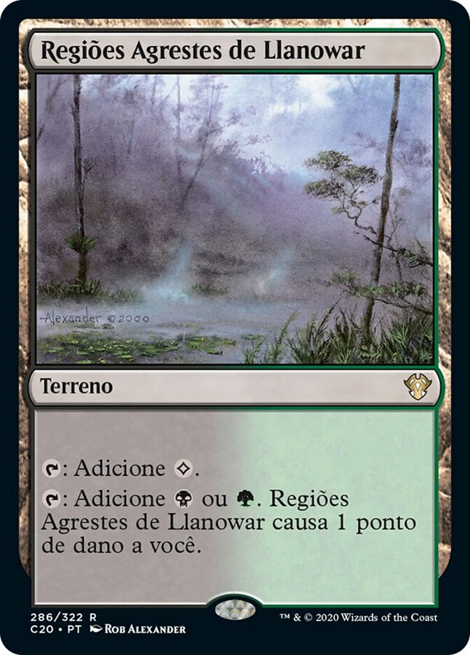 Regiões Agrestes de Llanowar