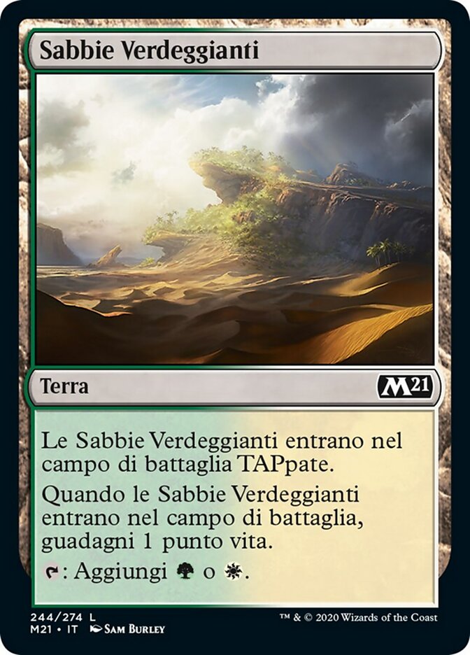 Sabbie Verdeggianti