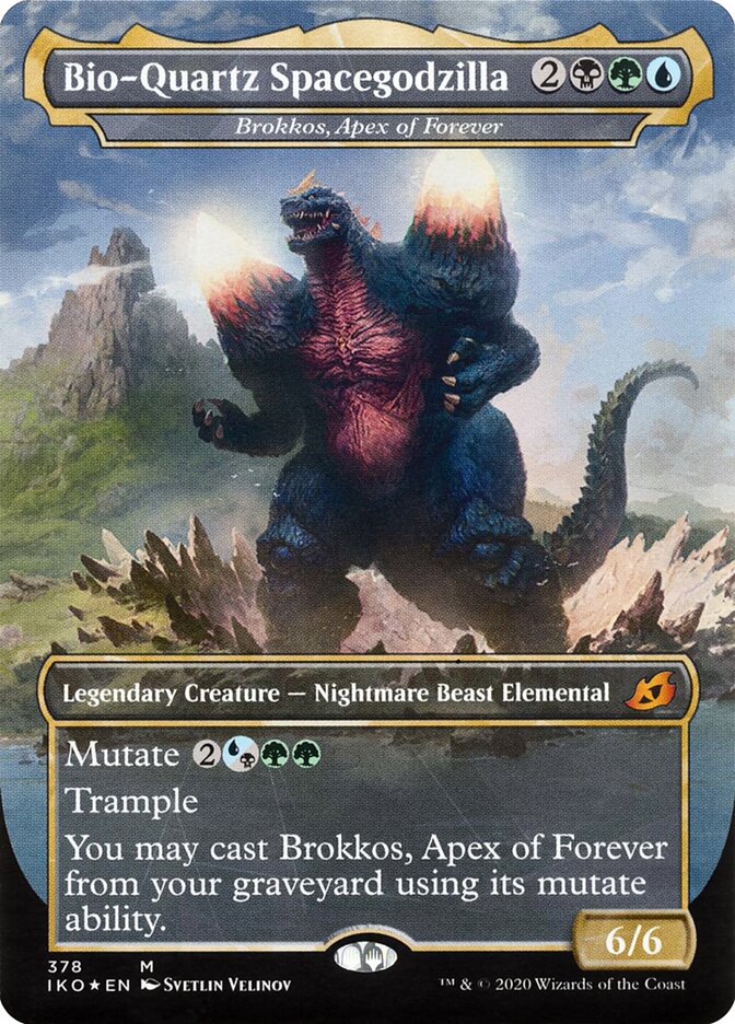 Bio-Quartz Spacegodzilla