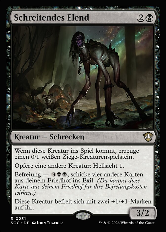 Schreitendes Elend