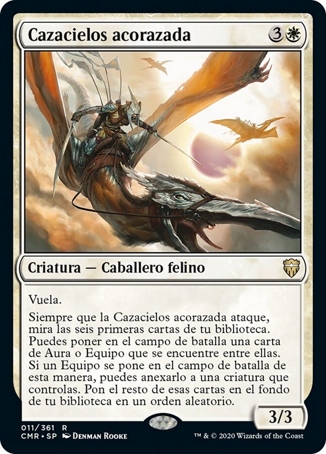Cazacielos acorazada