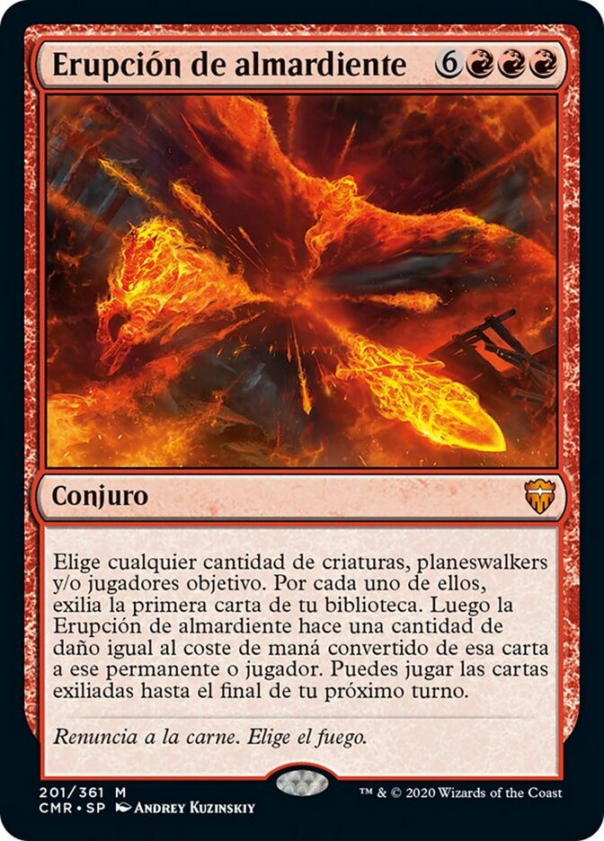 Erupción de almardiente
