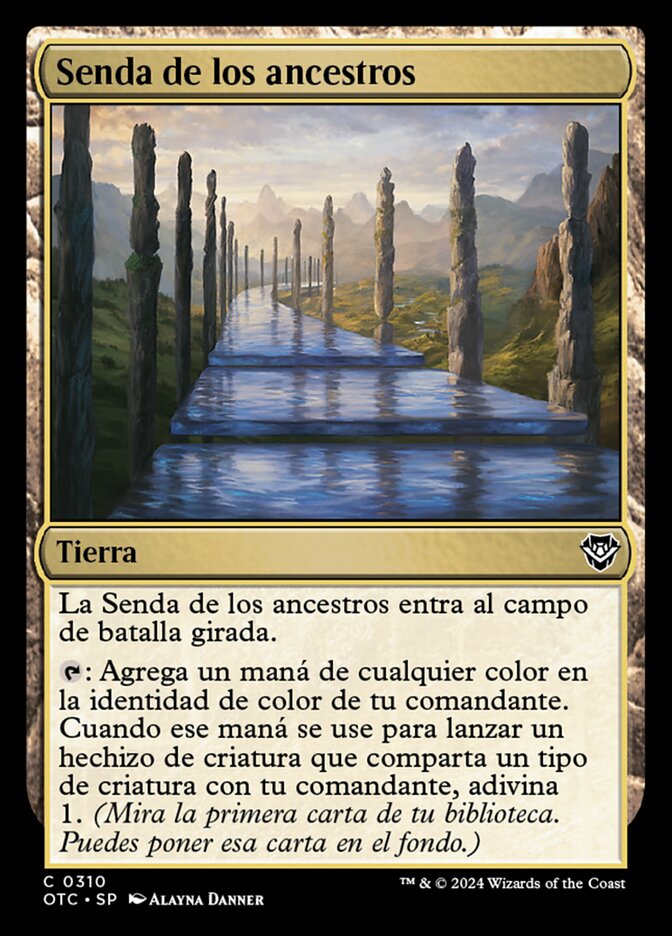Senda de los ancestros